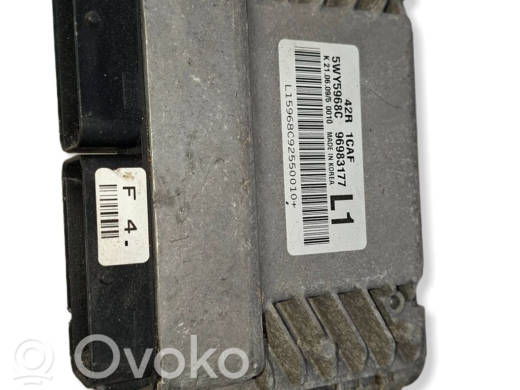 Chevrolet Aveo Engine control unit/module 