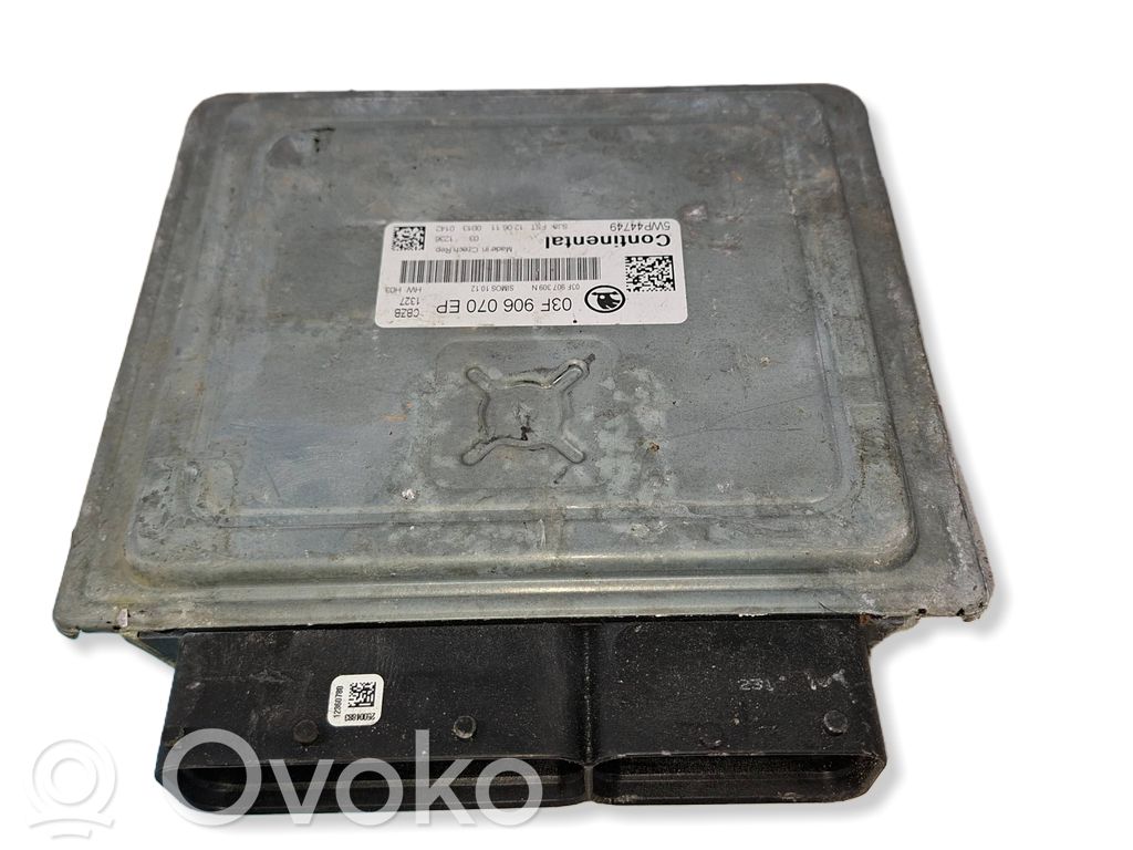 Engine control unit/module   03F906070EP,5WP44749,03F907309N