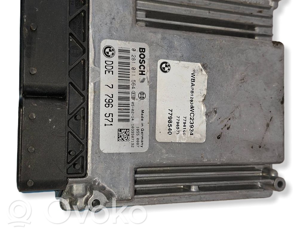 Engine control unit/module   7798540,7796571,0281011564