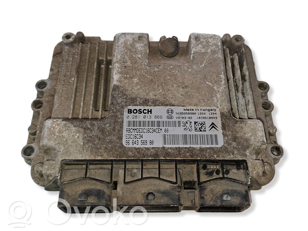 Citroen Relay III Engine control unit/module 