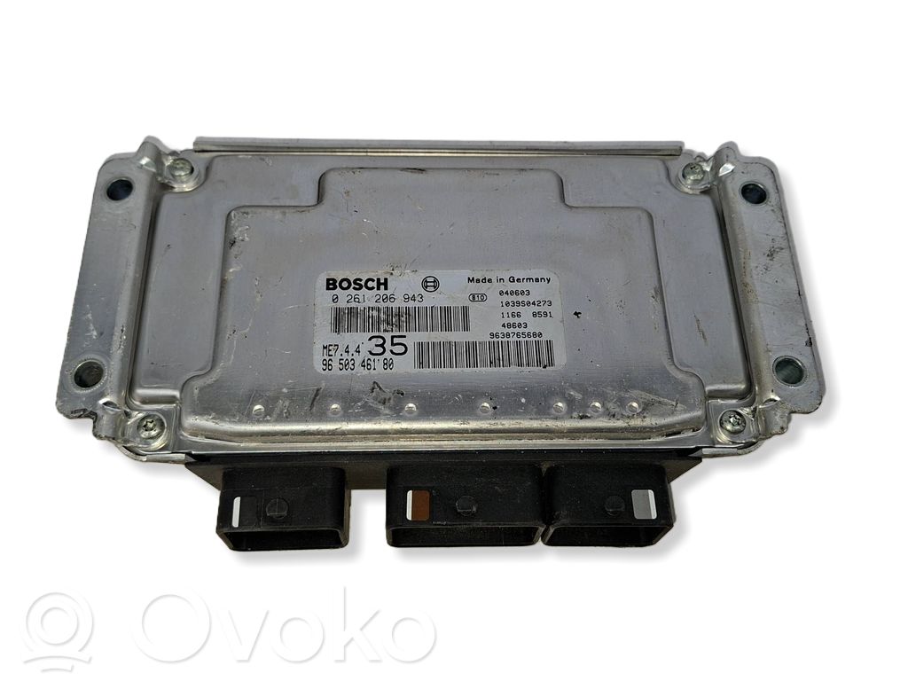 Peugeot 207 Engine control unit/module 