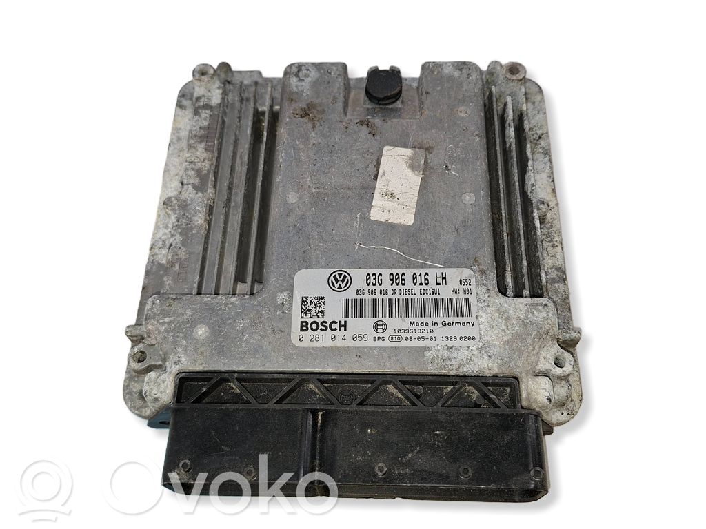 Volkswagen Golf V Engine control unit/module 