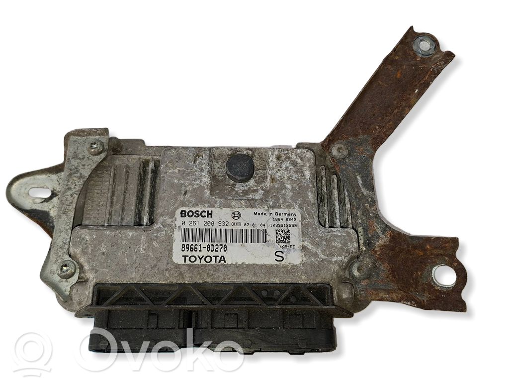 Toyota Yaris Engine control unit/module 
