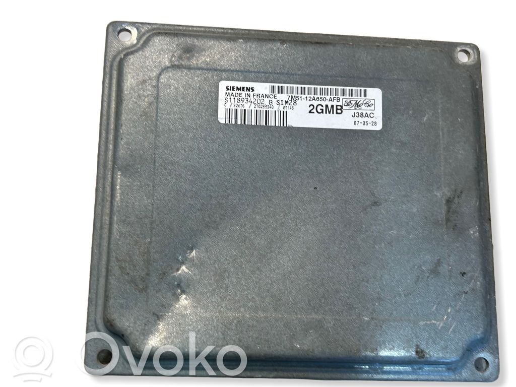 Engine control unit/module   7M5112A650AFB,S118934202B