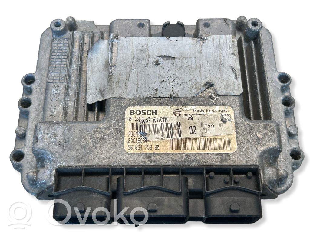 Citroen C3 Engine control unit/module 