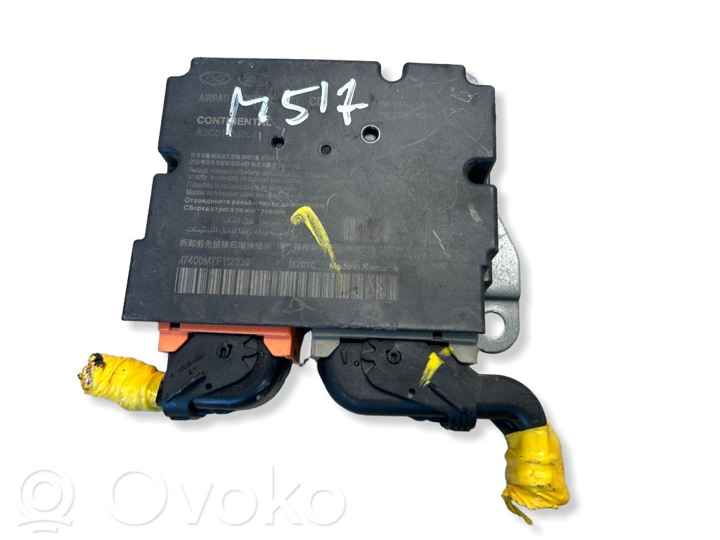 Sterownik / Moduł Airbag   95910J7400,A3C01469302