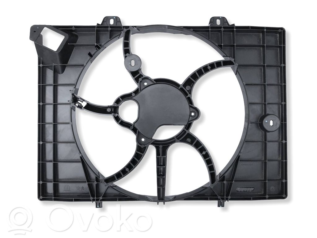 Citroen C3 Radiator cooling fan shroud 