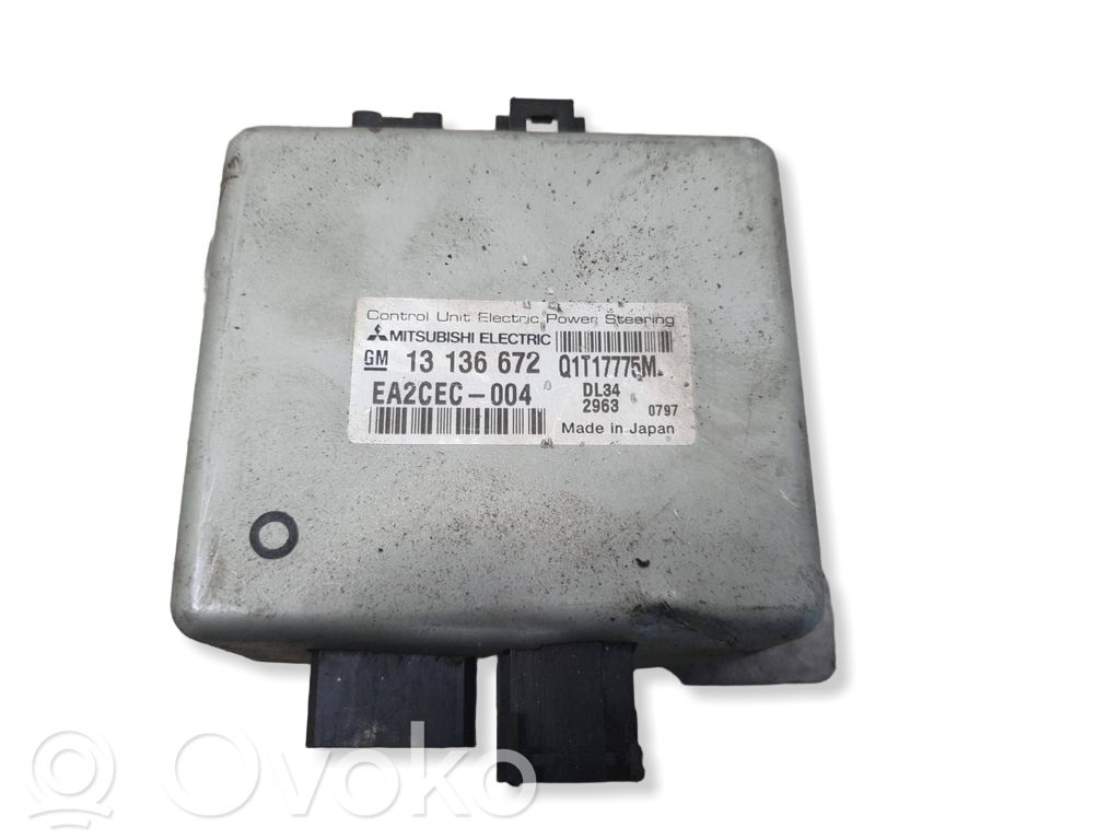 Power steering control unit/module   13136672,Q1T17775M,EA2CEC004