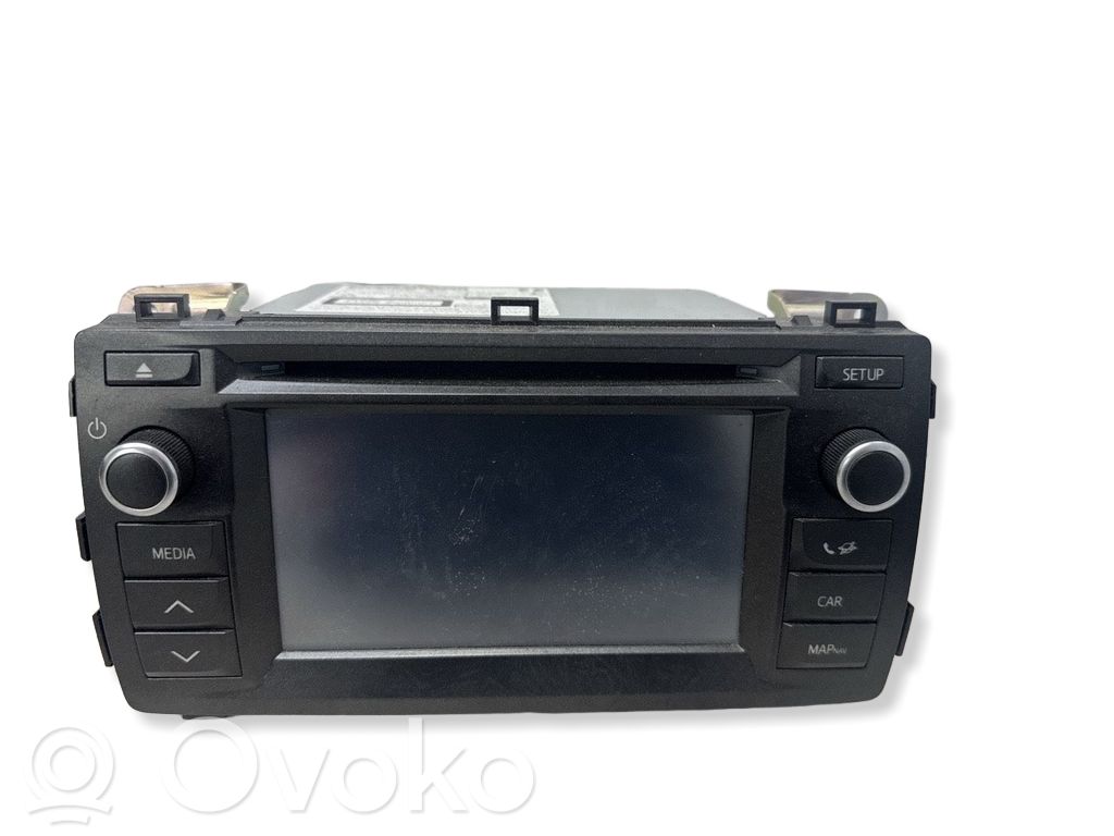 Toyota Auris E180 Panel / Radioodtwarzacz CD/DVD/GPS 
