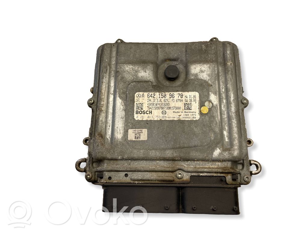 Mercedes-Benz ML W164 Engine control unit/module 