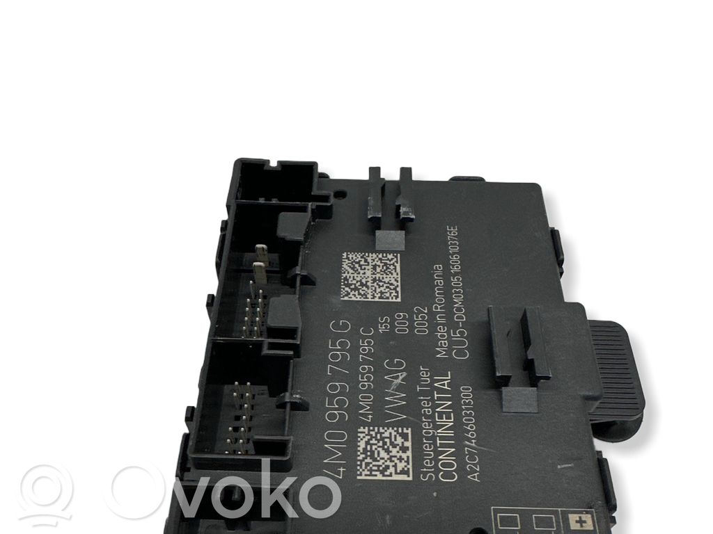 Audi Q7 4M Door control unit/module 