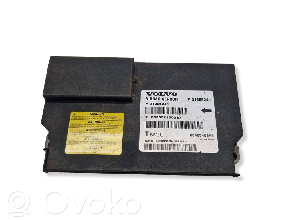 Airbag control unit/module   31295241,P31295241