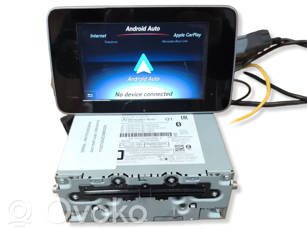 Mercedes-Benz GLC X253 C253 Panel / Radioodtwarzacz CD/DVD/GPS 