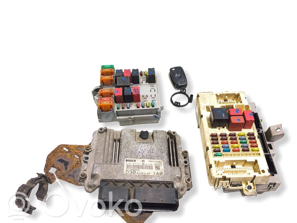 Fiat Ducato Engine ECU kit and lock set 