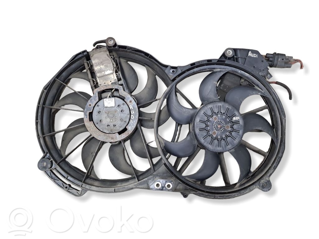 Audi A6 S6 C6 4F Ventilator electric răcire radiator 