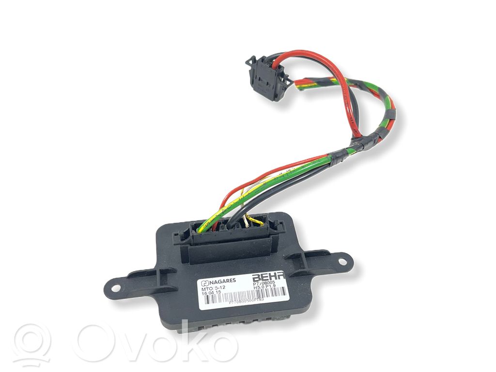 Peugeot 3008 I Heater blower motor/fan resistor 