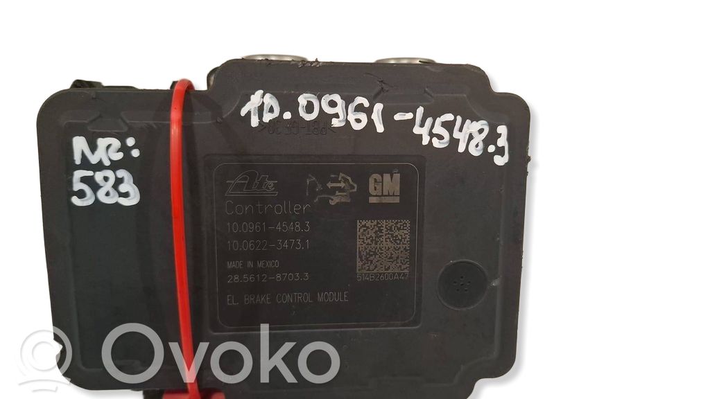 Opel Astra J ABS Pump 