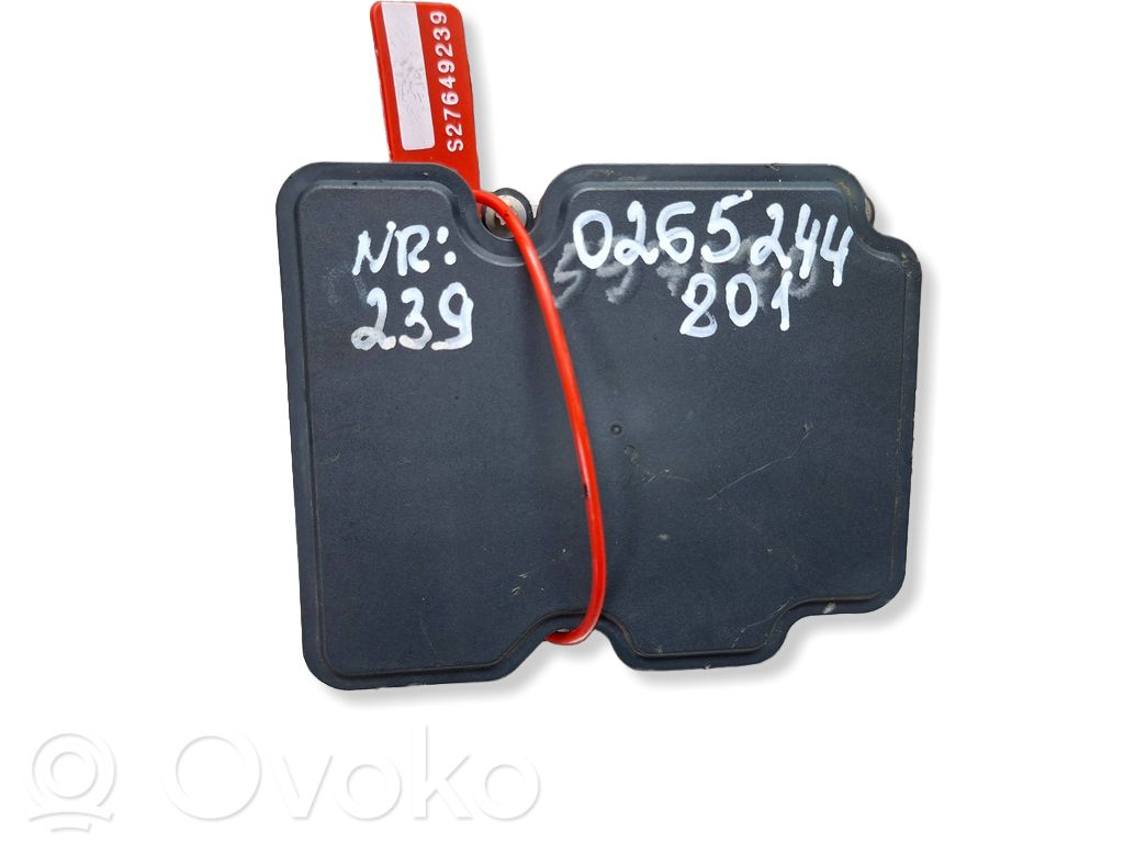 ABS control unit/module   S27649239,0265244801,476601348R