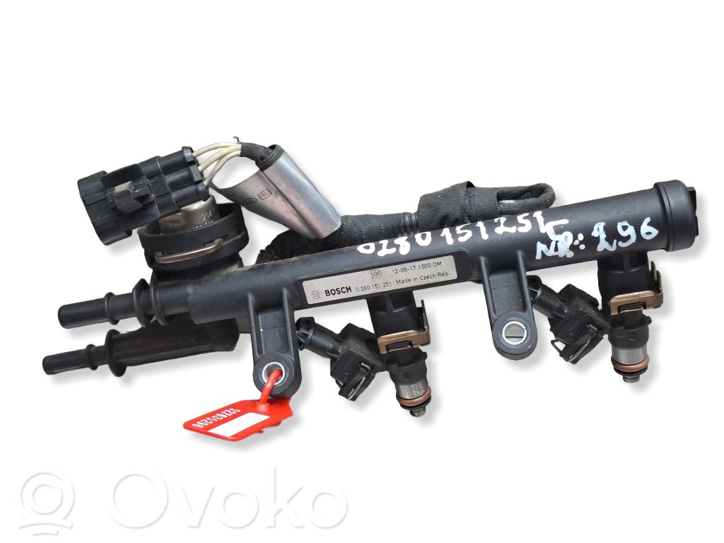 Fiat 500 Rampă alimentare injectoare 