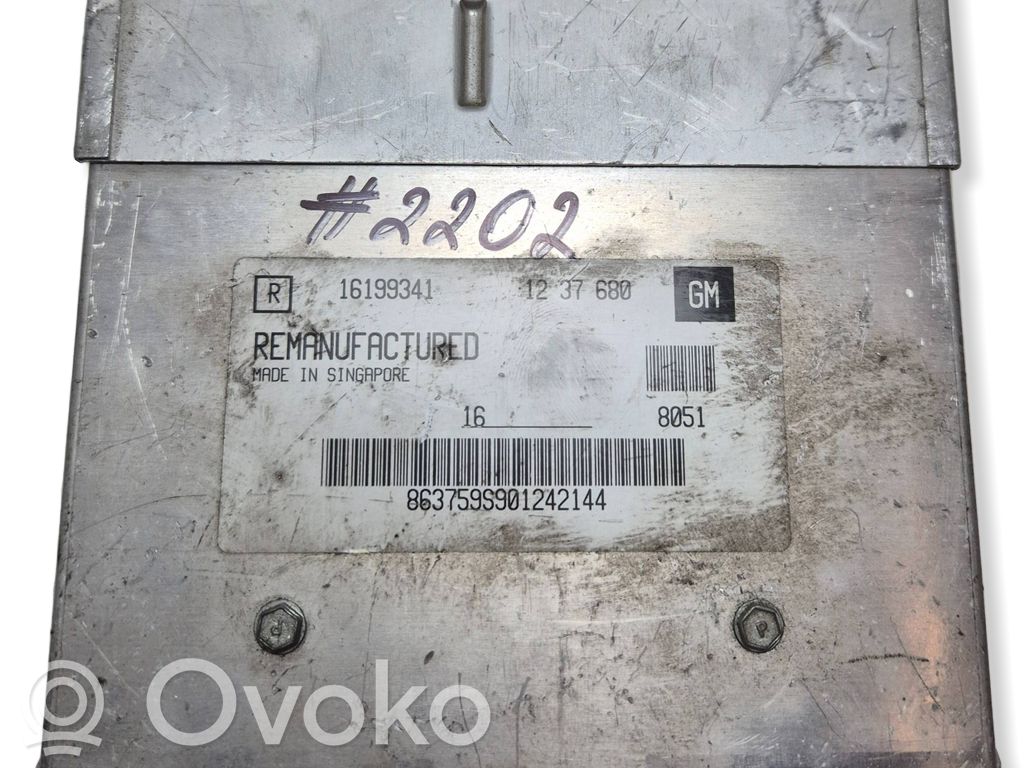 Engine control unit/module   16199341,1237680