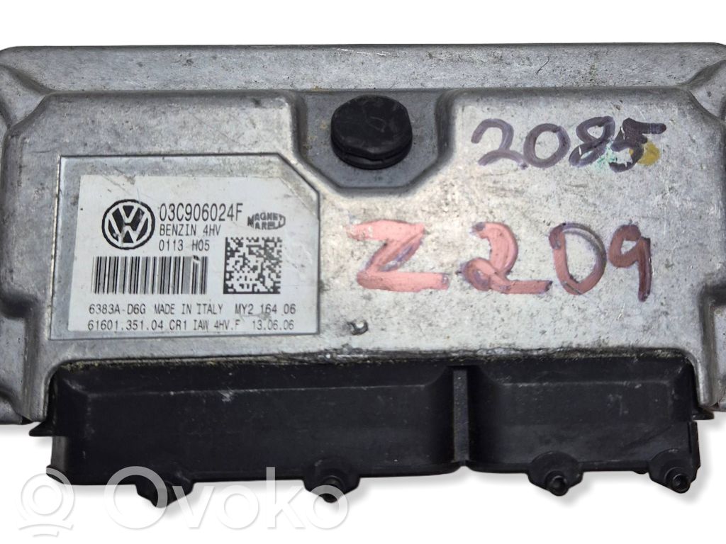 Engine control unit/module   03C906024F,6160135104,6383AD60