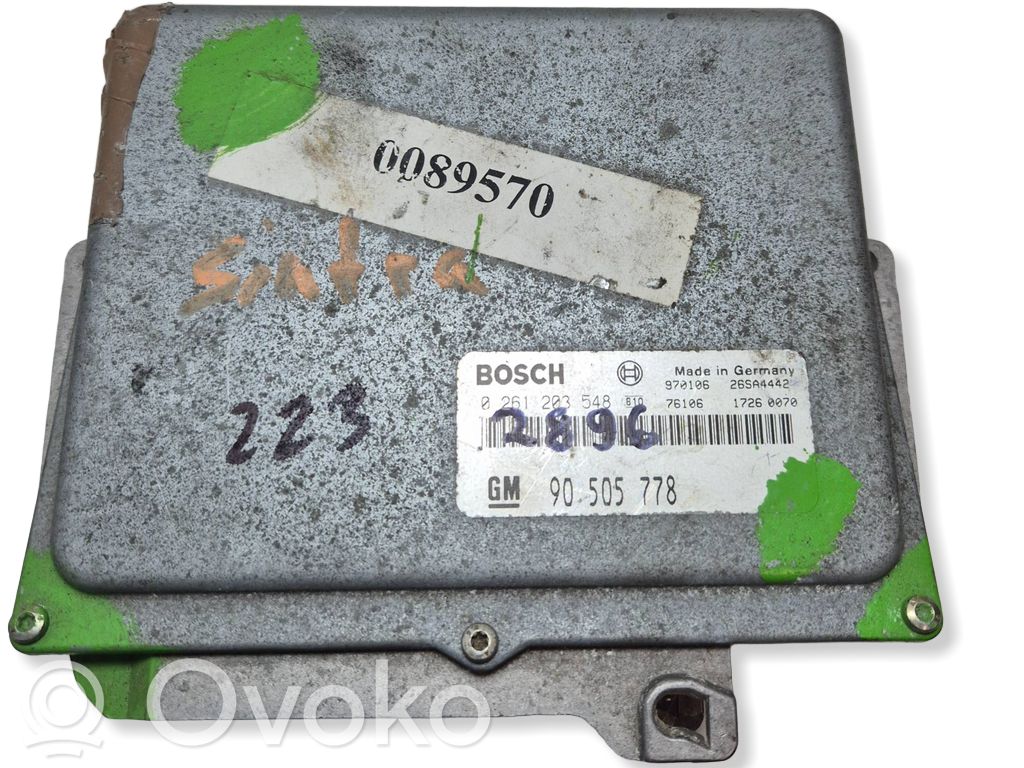 Engine control unit/module   0261203548,26SA4442,90505778