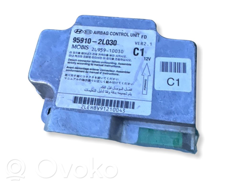 Airbag control unit/module   959102L030,2L95910030