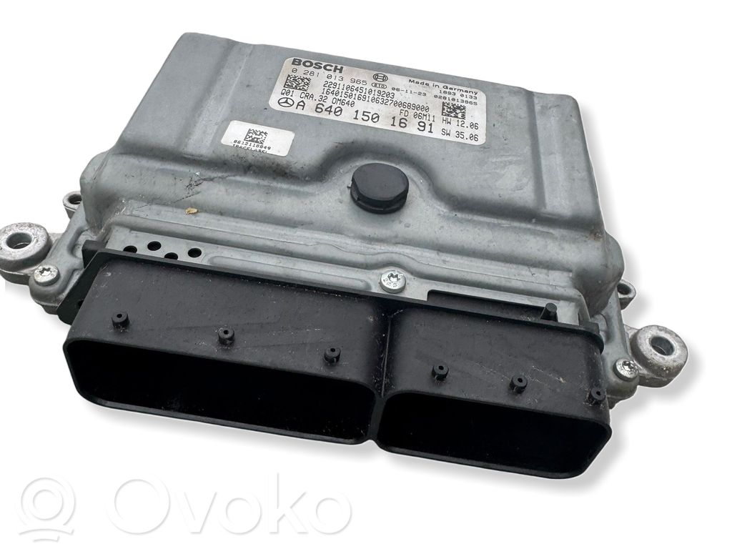 Mercedes-Benz A W169 Engine control unit/module 