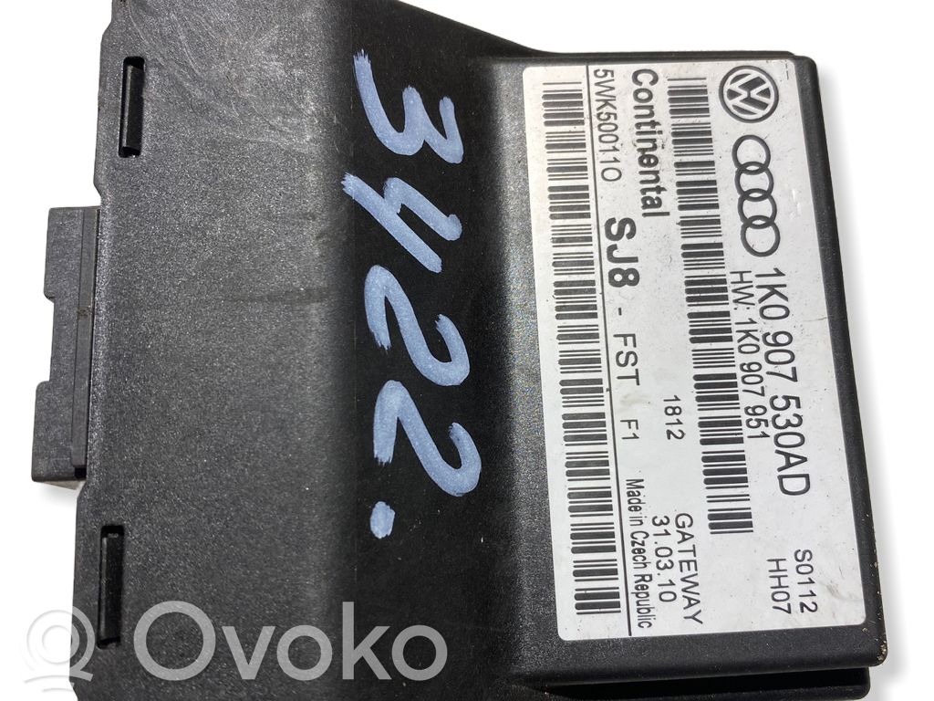 Módulo de control Gateway   1K0907530AD,5WK500110,1K0907951