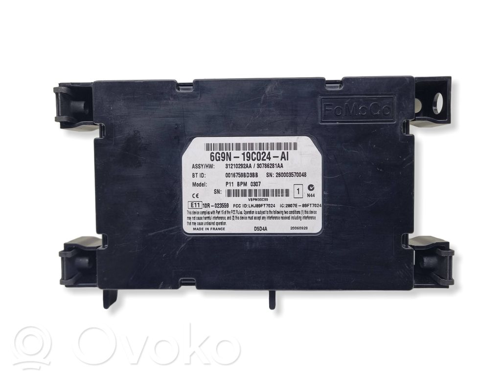 Volvo S80 Bluetooth control unit module 