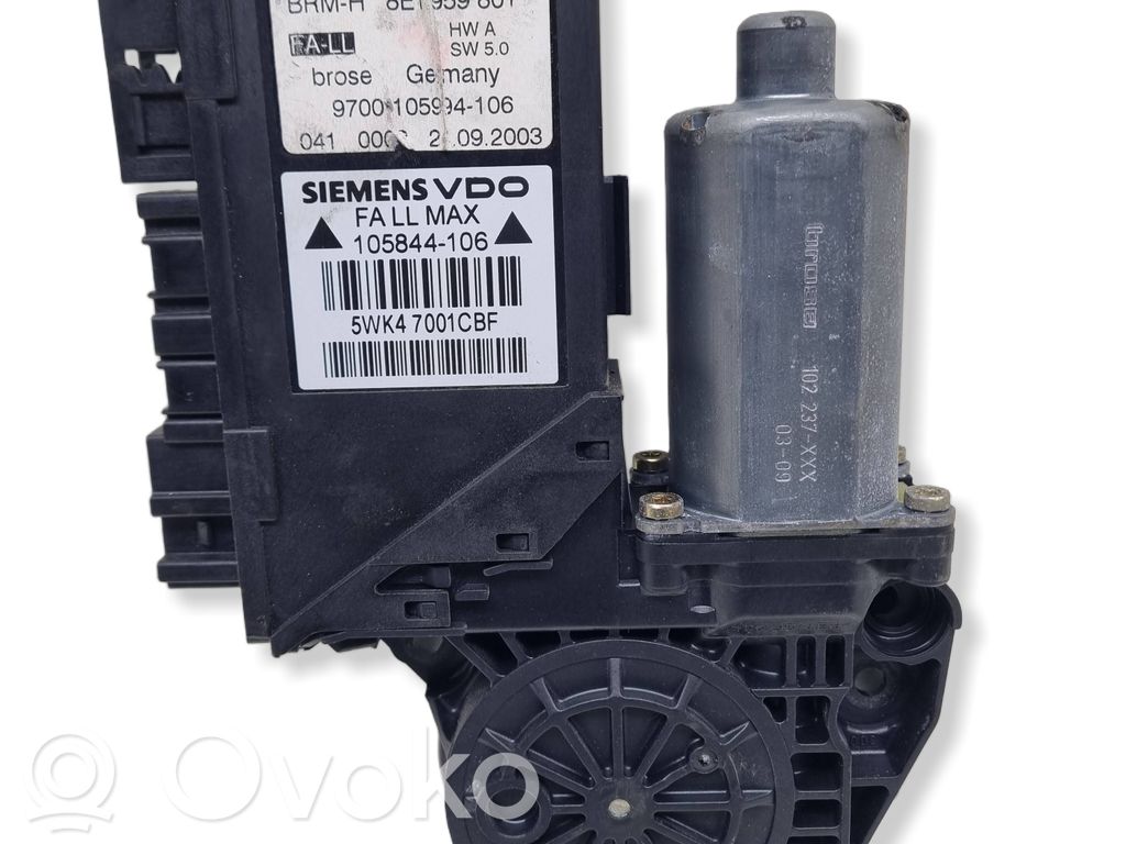 Audi A4 S4 B6 8E 8H Silnik regulatora szyby drzwi przednich 