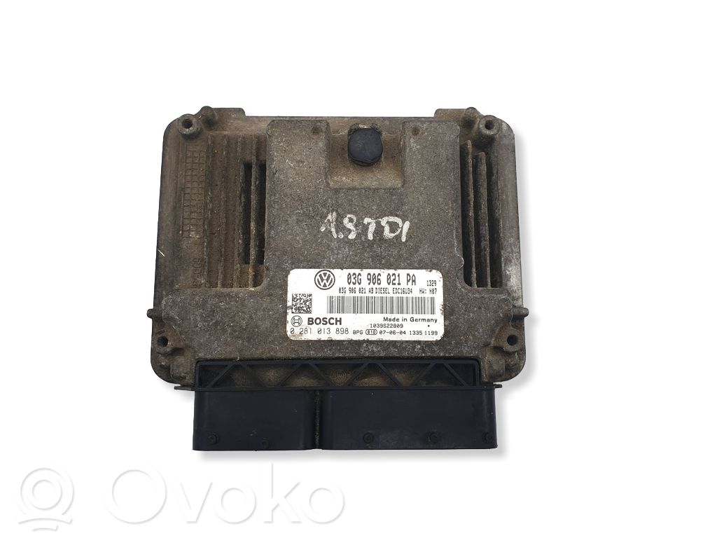 Seat Leon (1P) Engine control unit/module 