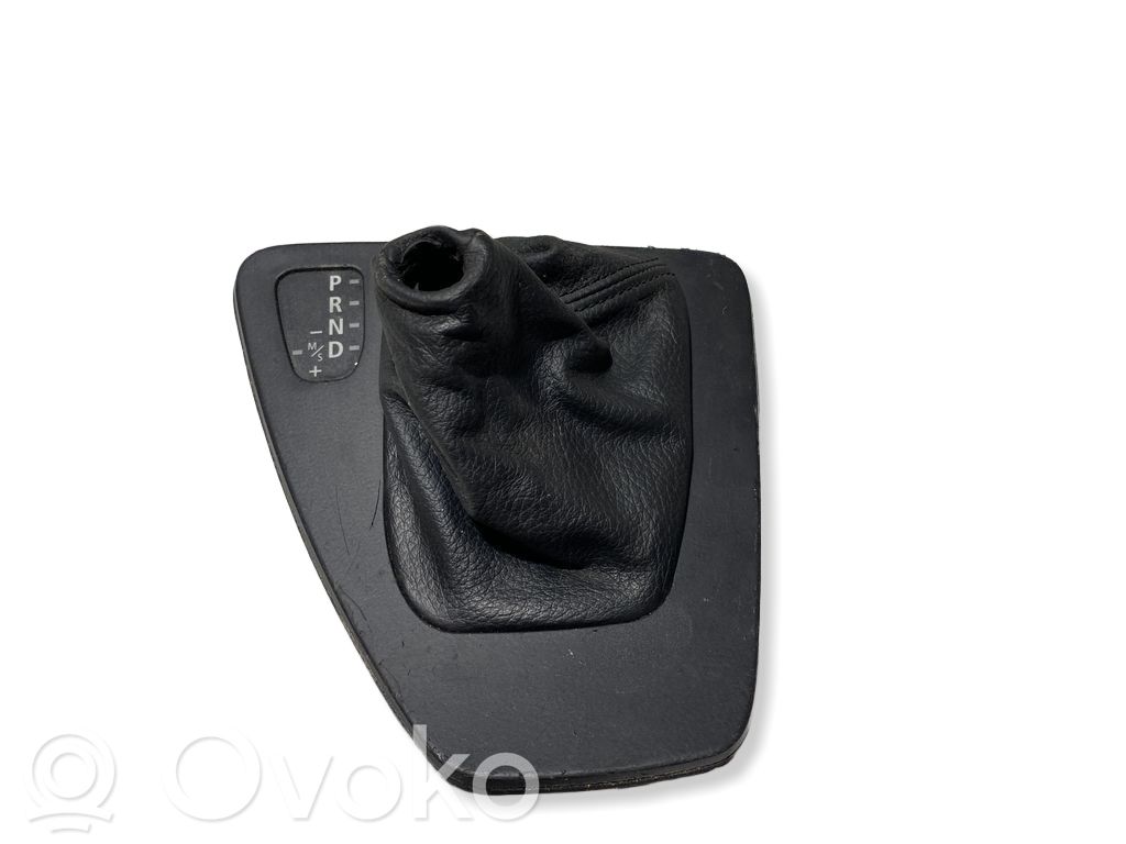 BMW 3 E90 E91 Gear lever shifter trim leather/knob 