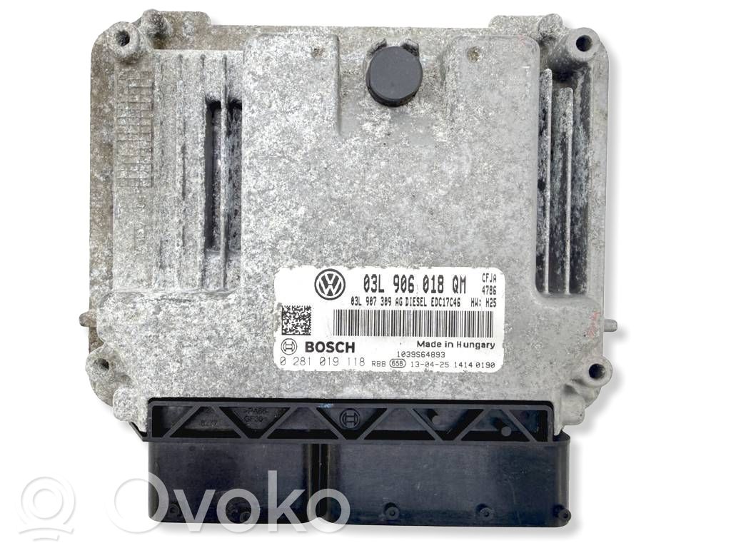 Skoda Yeti (5L) Engine control unit/module 