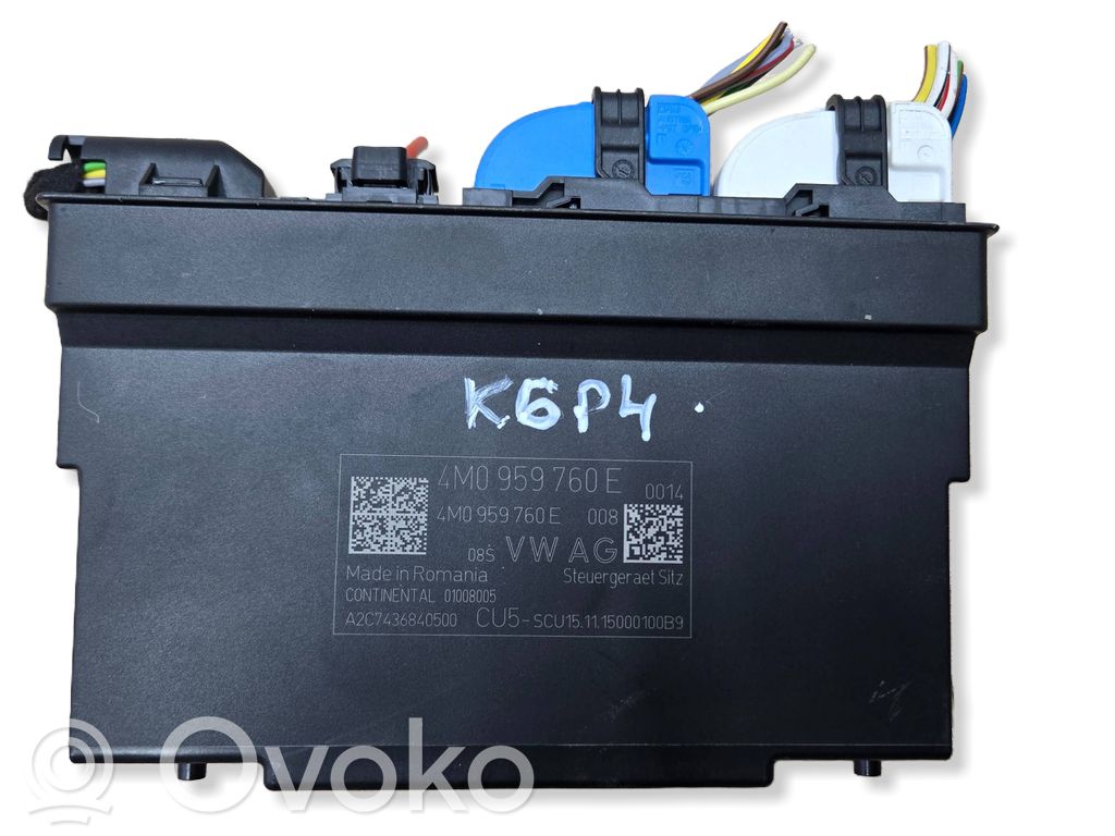 Audi Q7 4M Seat control module 