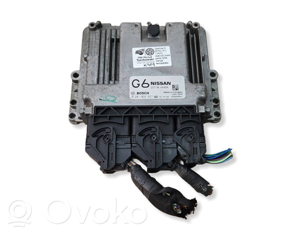 Nissan Qashqai Engine control unit/module 