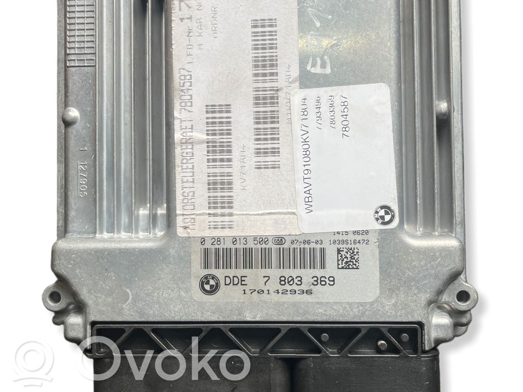 Engine control unit/module   0281013500,7803369,170142936