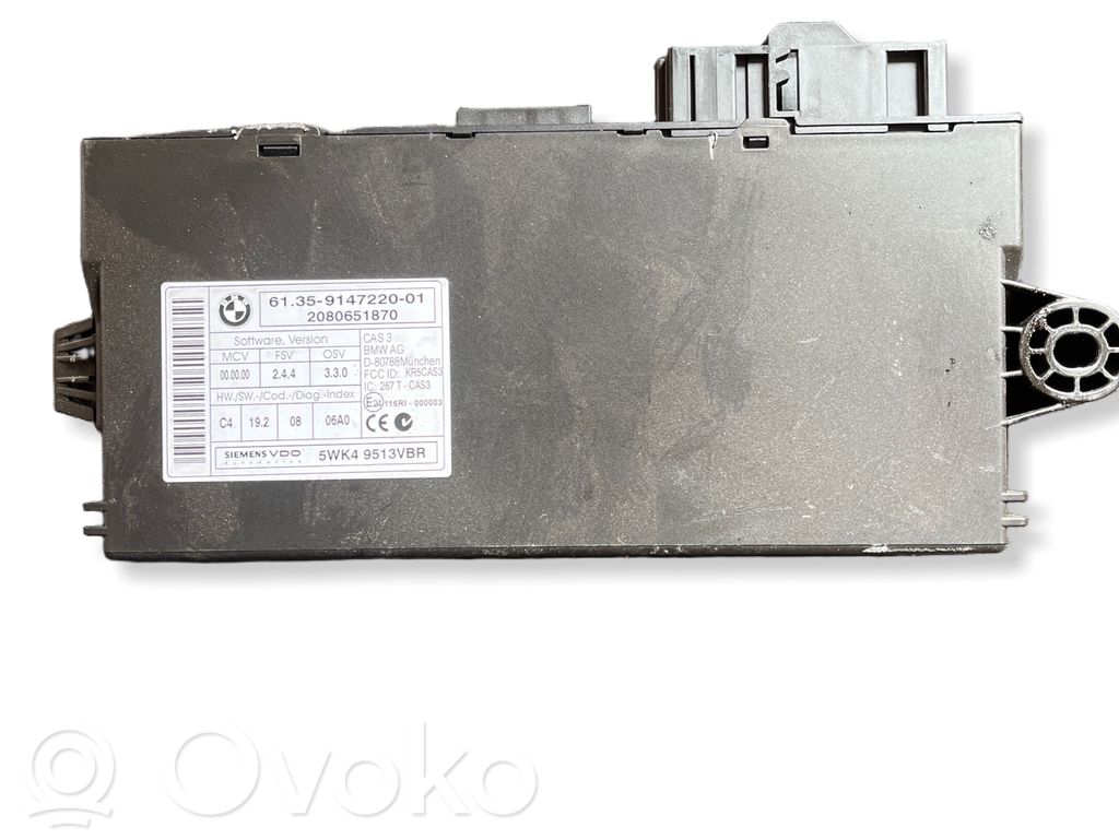 Unidad de control/módulo del CAS   9147220,5WK49513VBR