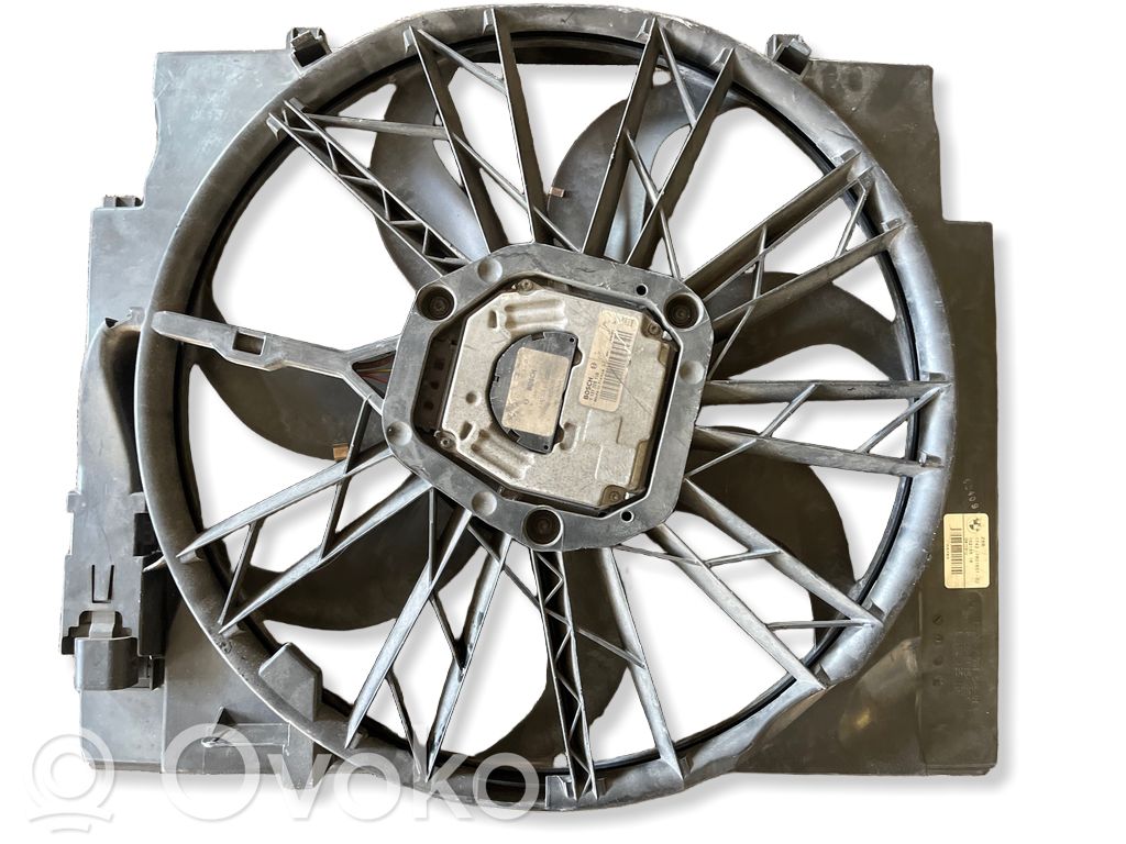 BMW 5 E60 E61 Elektrisks radiatoru ventilators 
