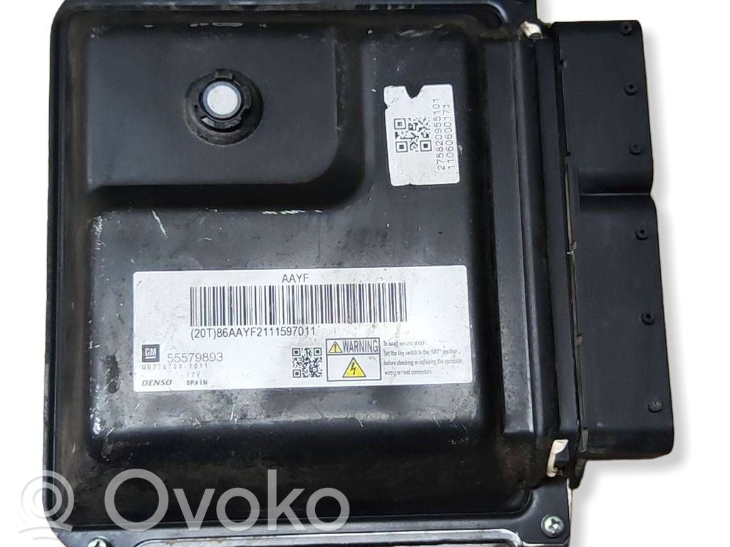 Opel Astra J Sterownik / moduł wtrysku 
