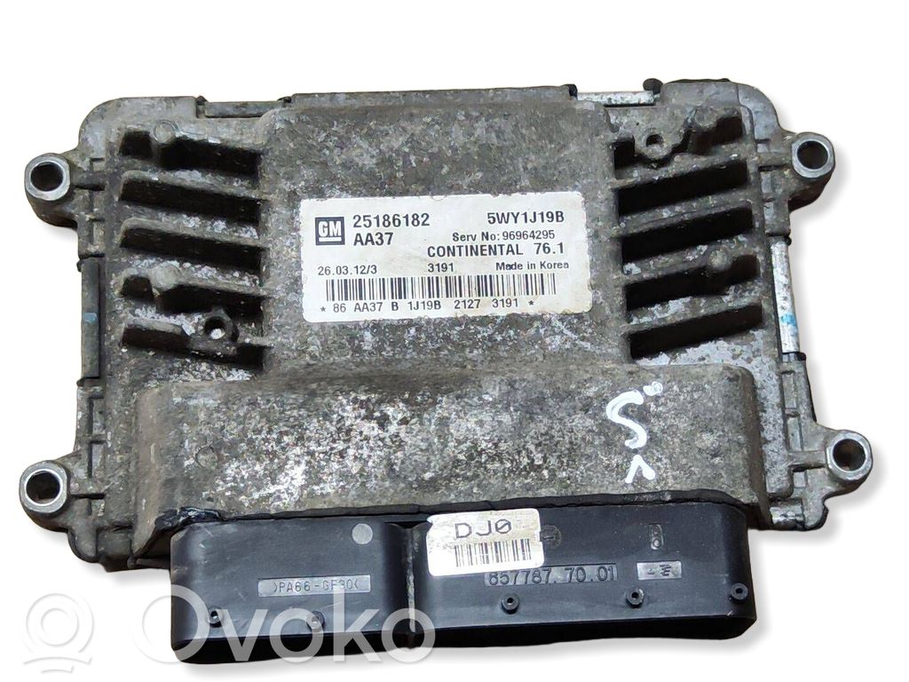 Engine control unit/module   25186182,5WY1J19B