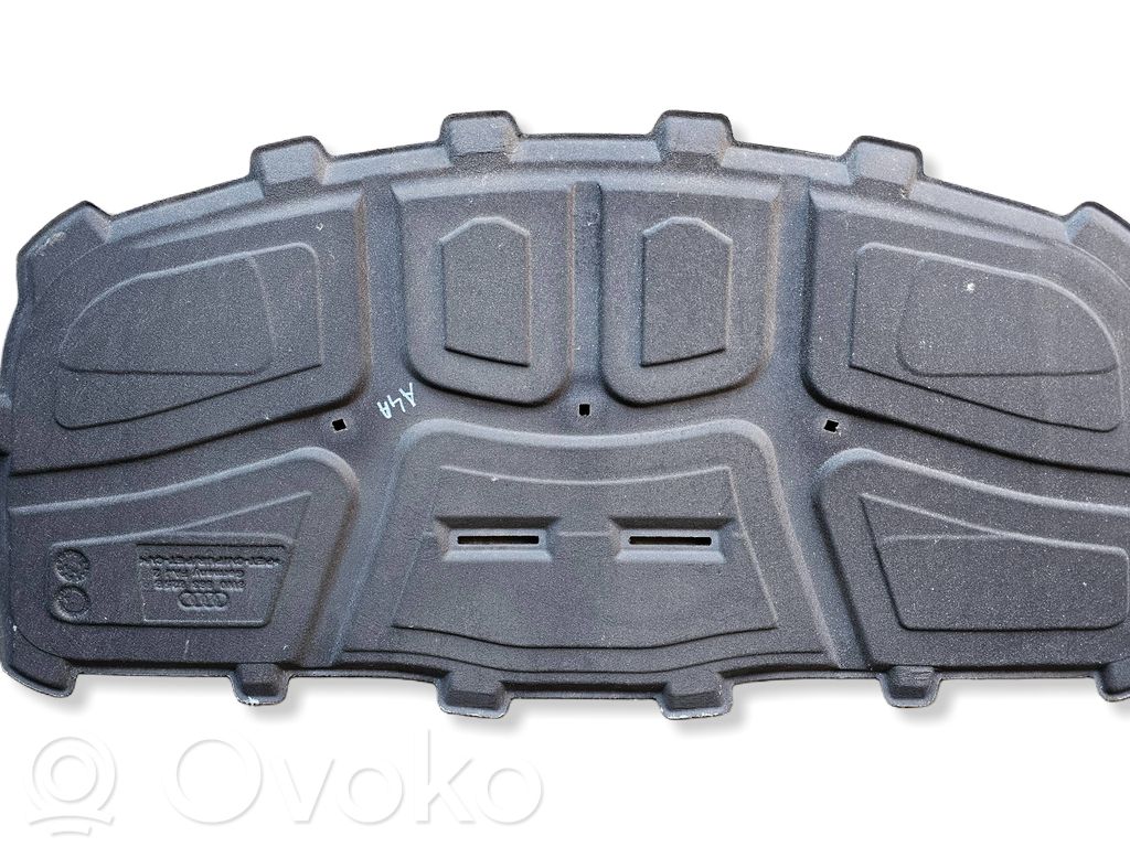 Audi A4 S4 B9 Izolacja termiczna / wygłuszenie pokrywy / maski silnika 