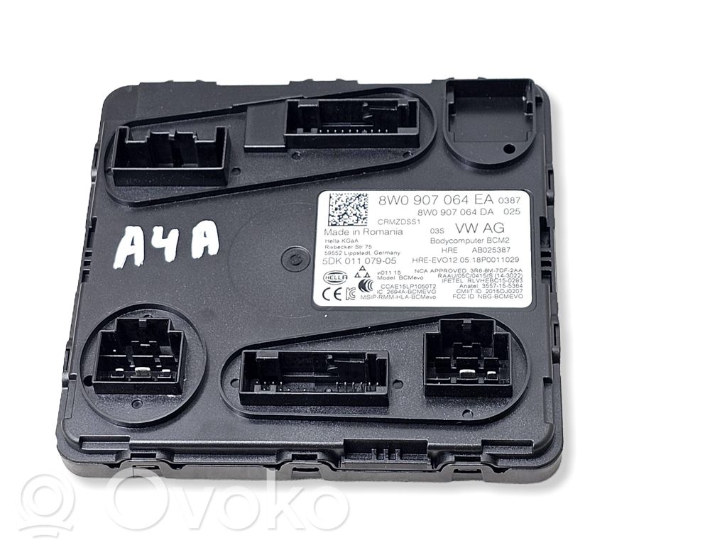 Audi A4 S4 B9 Módulo de confort/conveniencia 