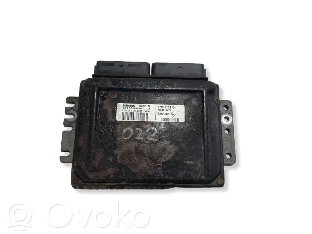 Renault Megane I Engine control unit/module 