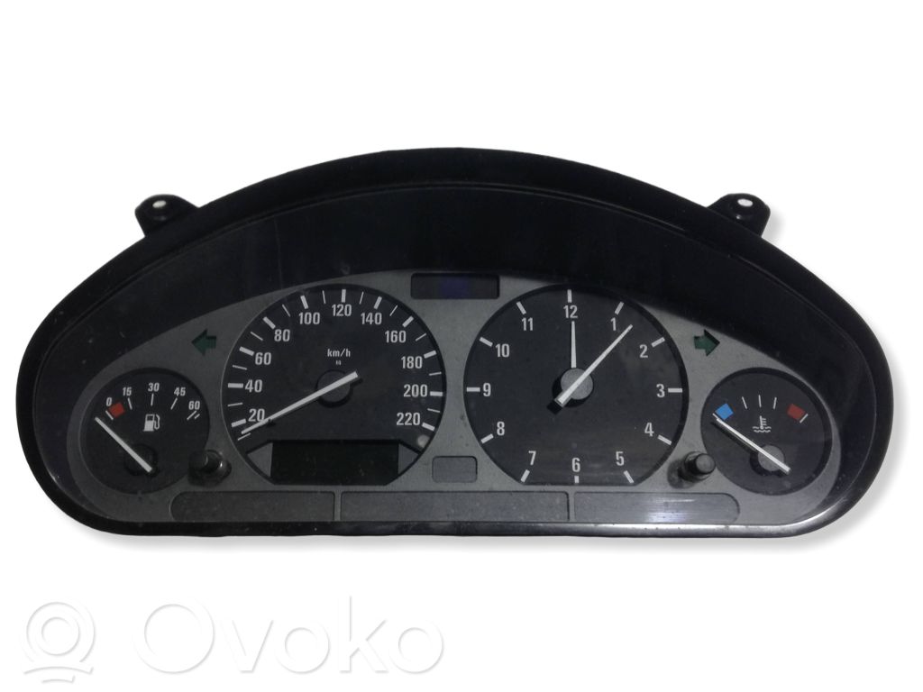 BMW 3 E36 Spidometrs (instrumentu panelī) 