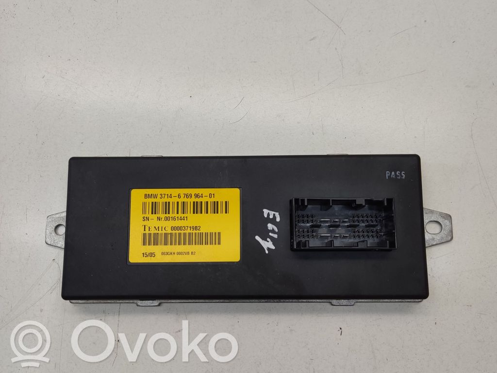 BMW 5 E60 E61 Piekares vadības bloks 