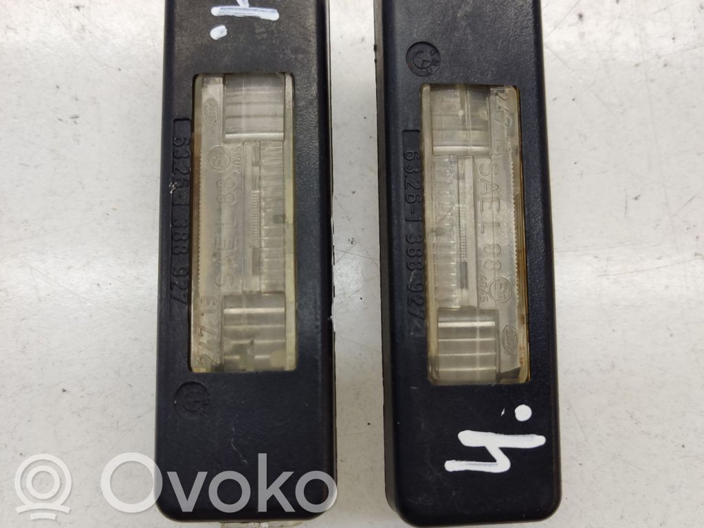 BMW 7 E32 Number plate light 