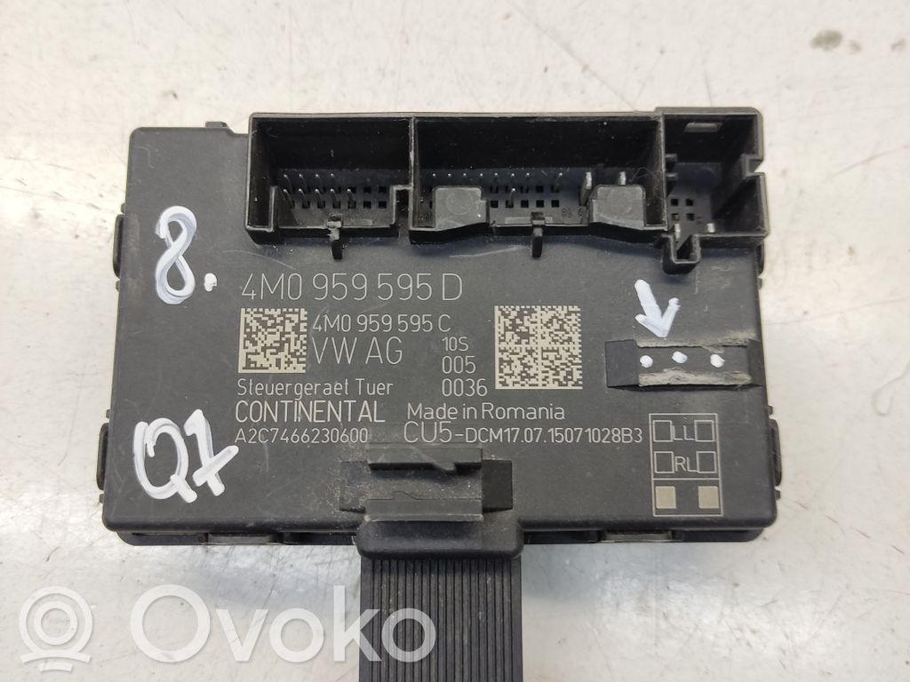 Audi Q7 4M Door control unit/module 