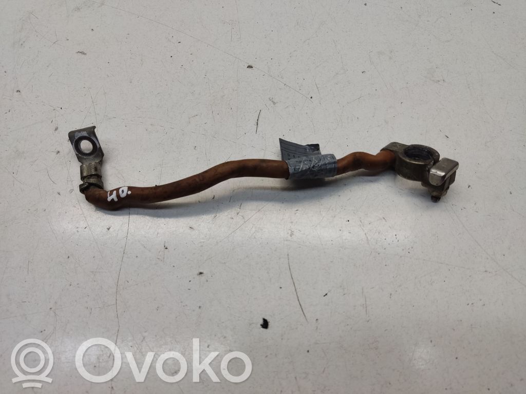 BMW 5 E39 Minusinis laidas (akumuliatoriaus) 