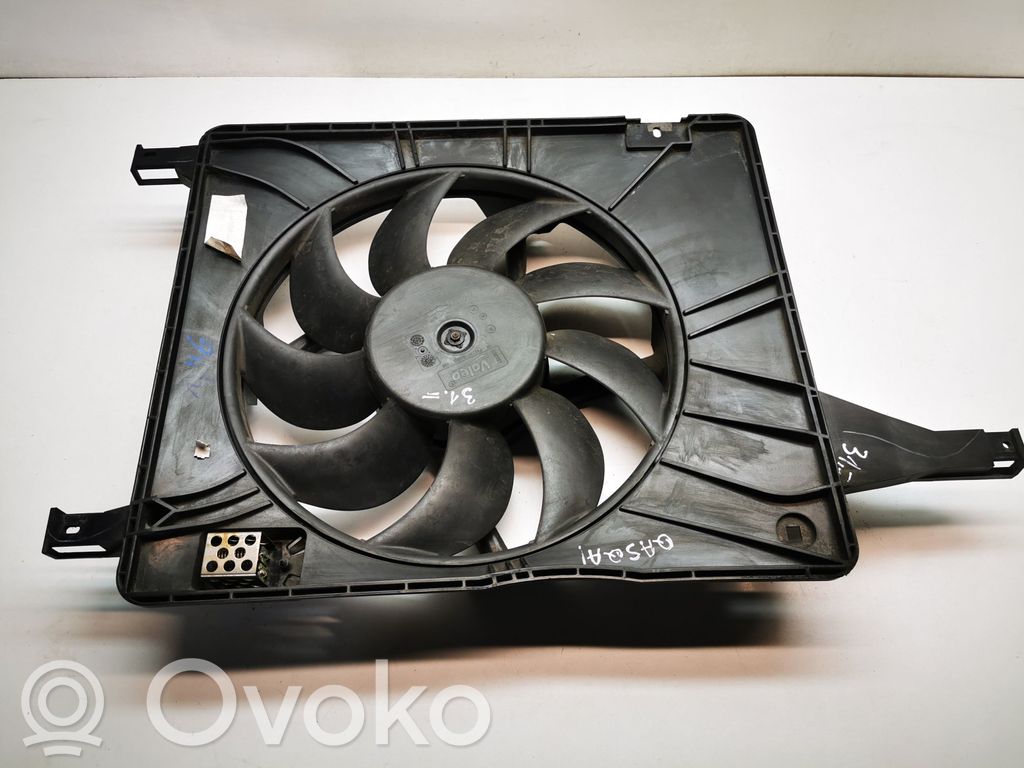 Nissan Qashqai Elektrinis radiatorių ventiliatorius 